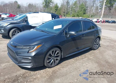 2020 Toyota Corolla Se from USA, damaged, VIN JTDS4RCE8LJ040527